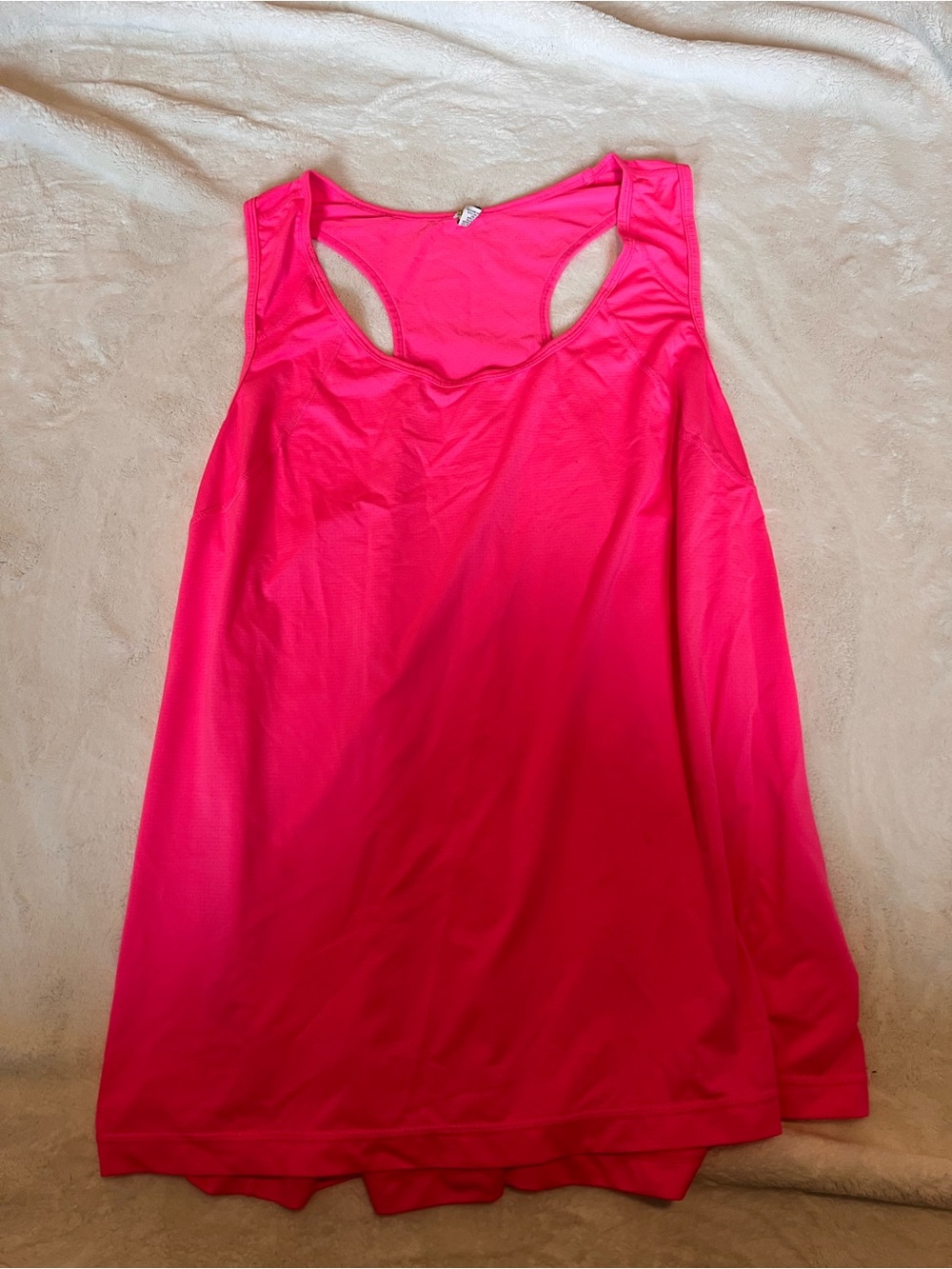 Xersion Bright Pink Racerback Tank Top